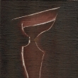Svetlo a tie� (Akryl/tempera na pl�tne, 25x20)
