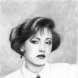 2014_Michaela(grafitova ceruzka na papieri,A4)