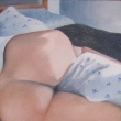Akt (Olej na pltne, 25x35cm)