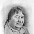 Sta (grafitova ceruzka na papieri, 20x25cm)