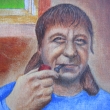 St��a (akryl na pl�tne)